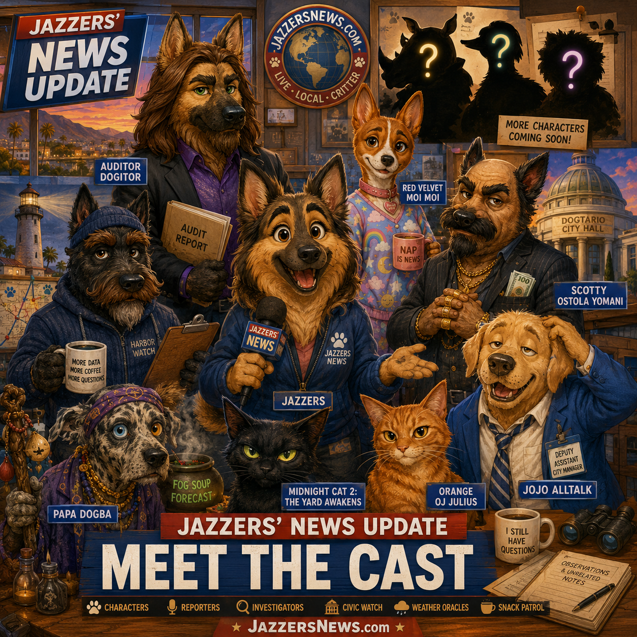 Characters directory segment art